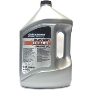 Quicksilver – Heavy Duty Diesel Engine Oil 15W40 – 4L – MerCruiser