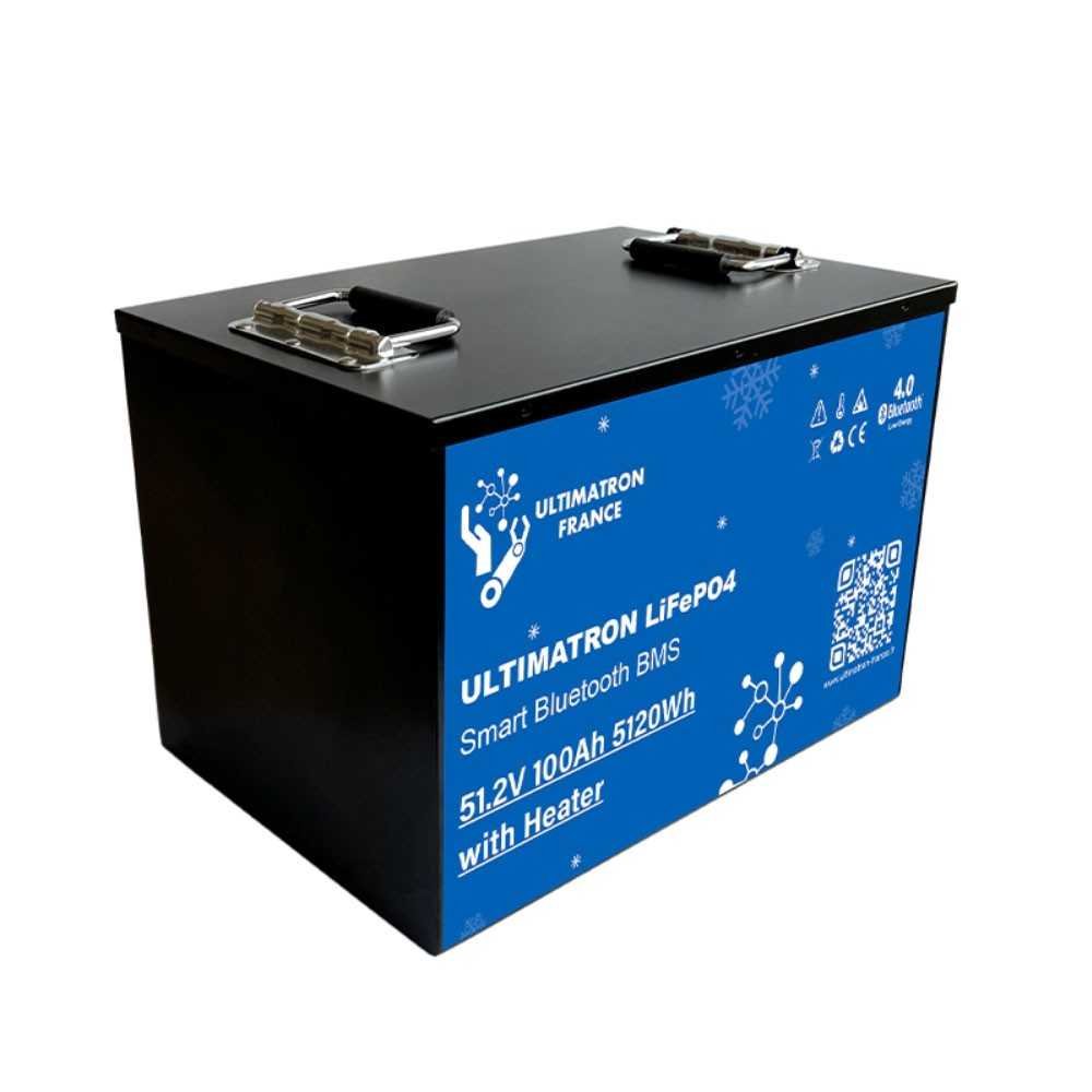 Ultimatron LiFePO4 Battery - 48 V 100 Ah with Bluetooth and heating function